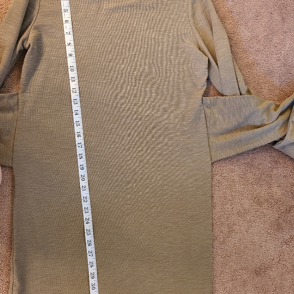 R.Vivmos army green dress size M 8/10 - Picture 10 of 16
